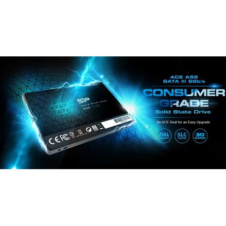 Εσωτερικός Σκληρός Δίσκος SSD SILICON POWER A55 256 GB SATA III
